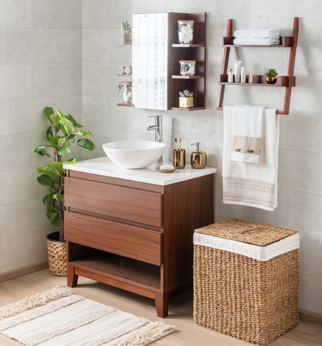 petite salle de bain chic